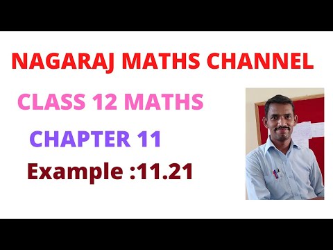 12th Maths|| Example:11.21|| Chapter 11