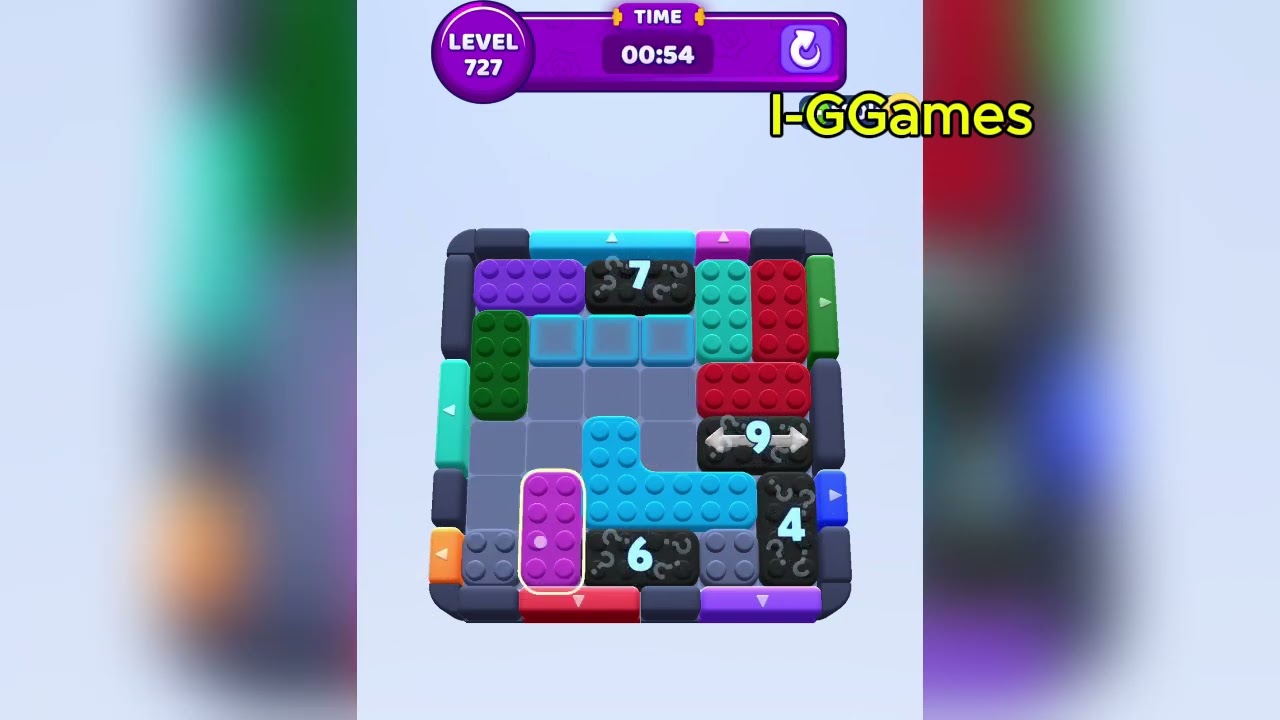Color Block Jam Level 727 - YouTube
