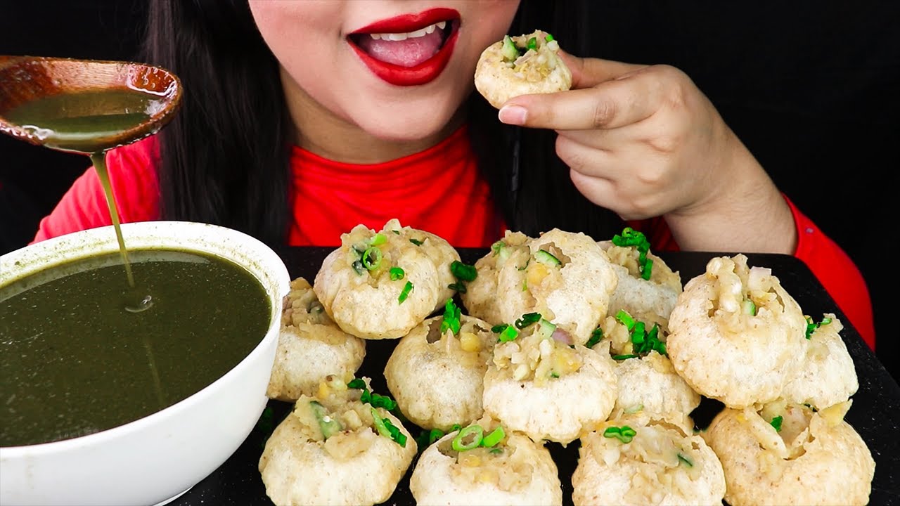 ASMR GOLGAPPA / PANIPURI / NO TALIKING (EATING SOUNDS)|Lishh-ASMR