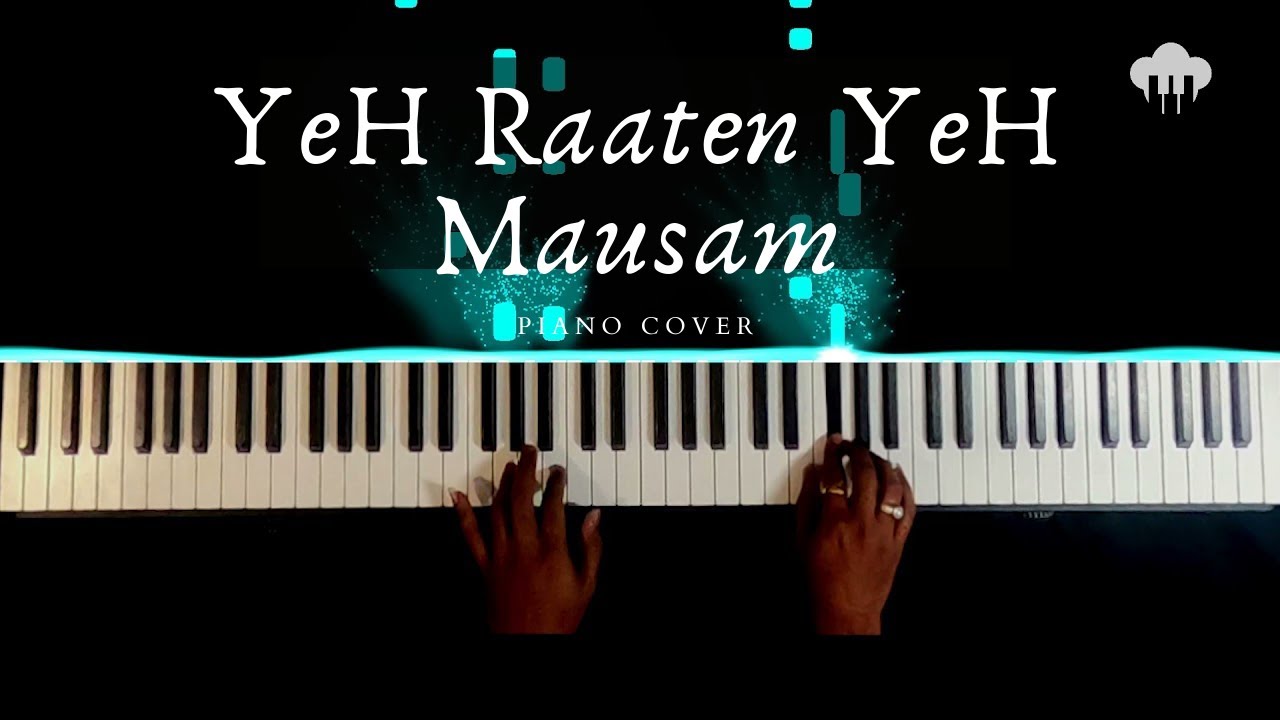 Yeh Raaten Yeh Mausam  Piano Cover  Kishore Kumar  Aakash Desai