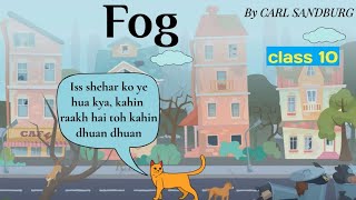 fog poem class 10 in hindi / fog poem class 10 in english animation