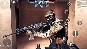 Modern Combat 4 Online Multiplayer || Zone Control Sniping Gameplay ||