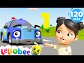 Counting Vehicles With Ella + More Nap time and Sing Along Songs For Kids