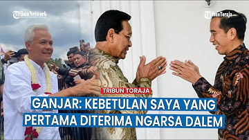 Tanggapan Ganjar saat Presiden Jokowi Temui Sri Sultan Hamengku Buwono  X di Kraton Yogyakarta