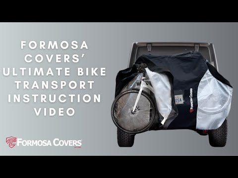 Formosa Covers How to Put on our Bike Transport Cover