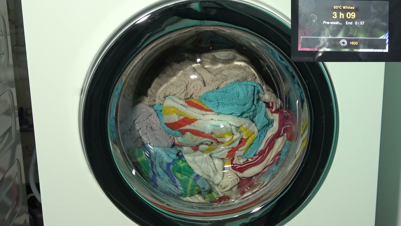 V-Zug Adora SLQ - load, program, detegent, Pre-wash with Soak