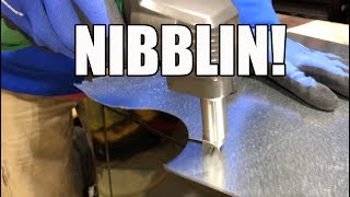 Hitachi Cordless Metal Nibbler - YouTube