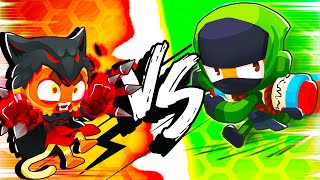 Poplust VS Shinobi Tactics. (BTD 6)