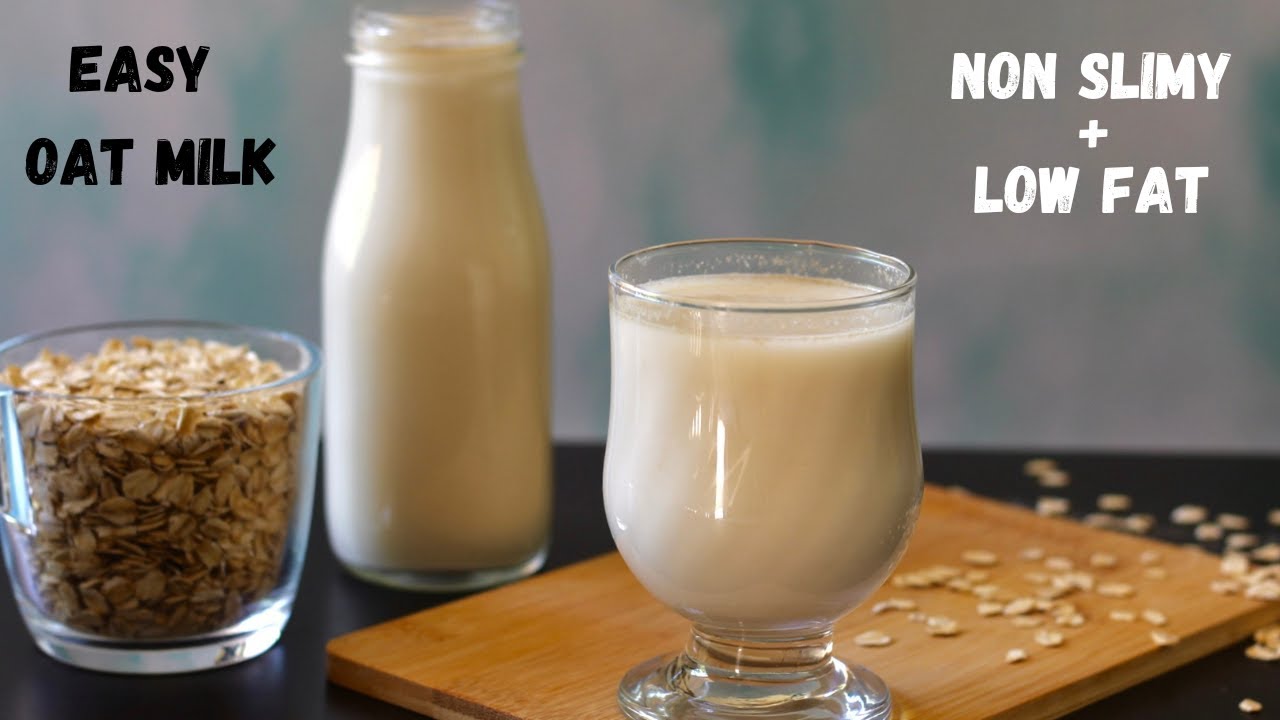 How to Make Oat Milk (Easy + NOT Slimy!) - Fed & Fit