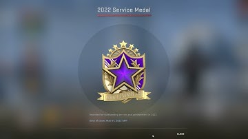 Purple Service Medal 2022