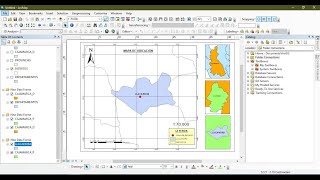 How to easily and quickly create a location map in ArcGIS