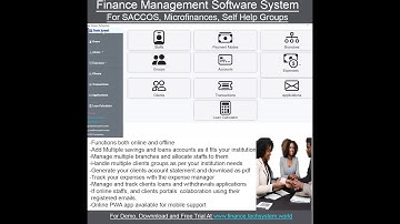 Microfinance, Sacco, Groups Management System Demo