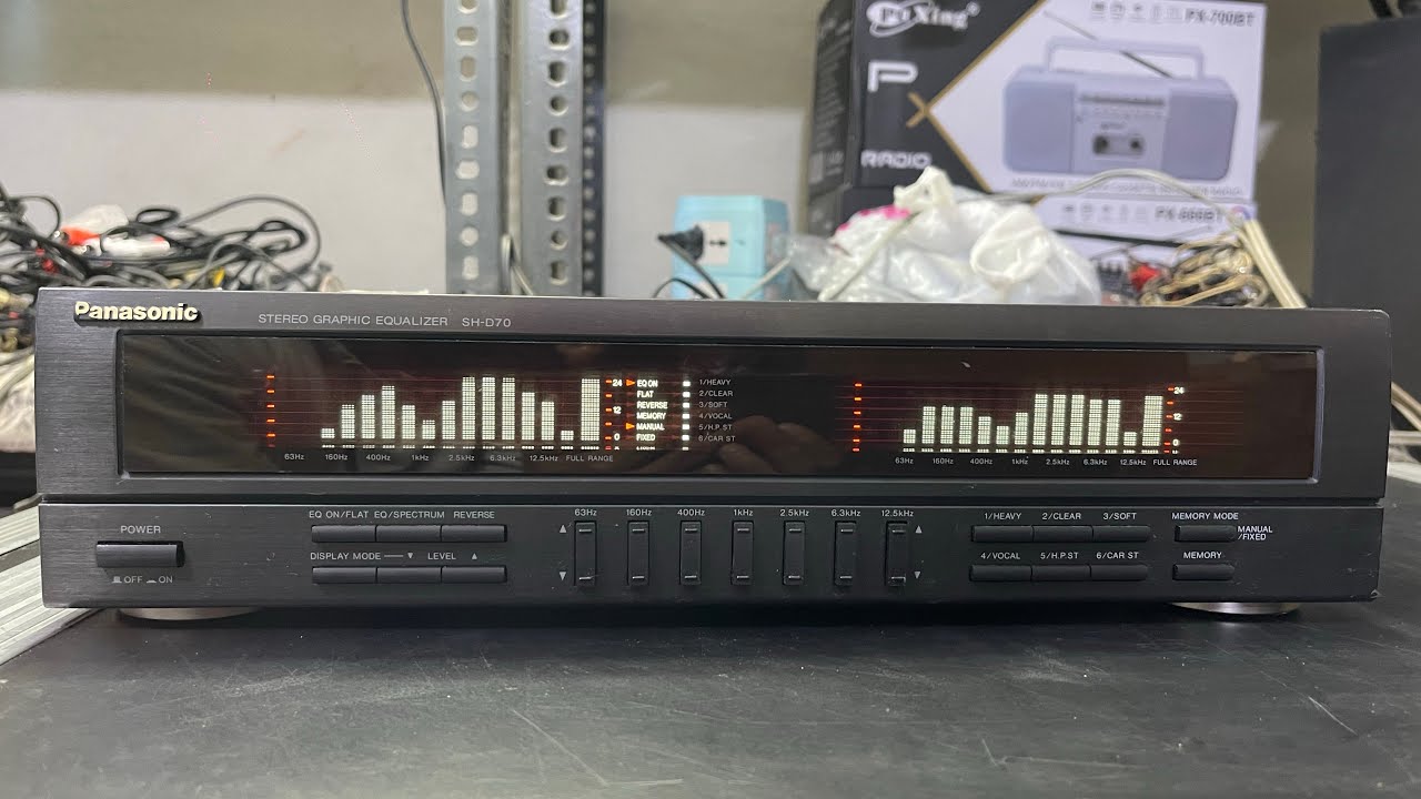 Panasonic Technics SH-D70 Stereo Graphic Equalizer Price In Hindi