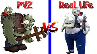 Plants vs Zombies 2 - Zombies and Plants in Real Life