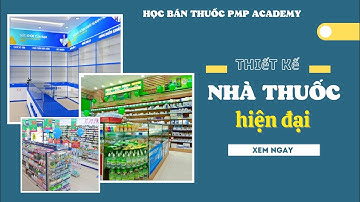 Nhà thuốc hiện đại tối ưu với hệ thống tủ đẹp tiện ích