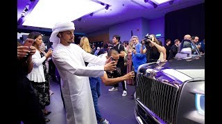 Phantom VIII Launch in RollsRoyce Boutique Dubai