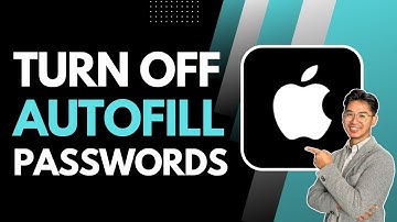 Turn OFF Auto Fill Passwords on iPhone