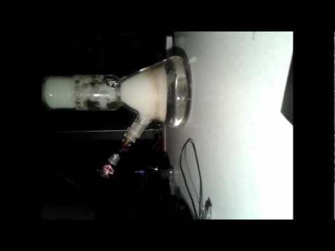 Hoss Double Disc Diffuser Perc Beaker Bong w/ Carbon Filter Toke