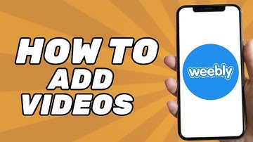 How to add videos on Weebly - EASY! (2025)