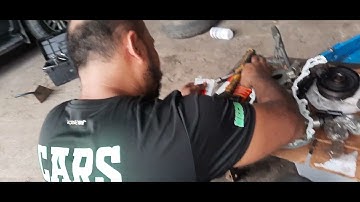 TIMING CHAIN COVER SET UP INSTALLATION DA63 DA64 ENGINE RE BUILD 100% ASSEMBLED OVERHAUL SUZUKI K6A