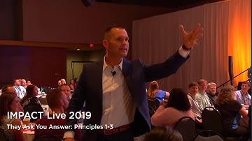 They Ask You Answer: Principles 1-3 | Marcus Sheridan Throwing Fire!