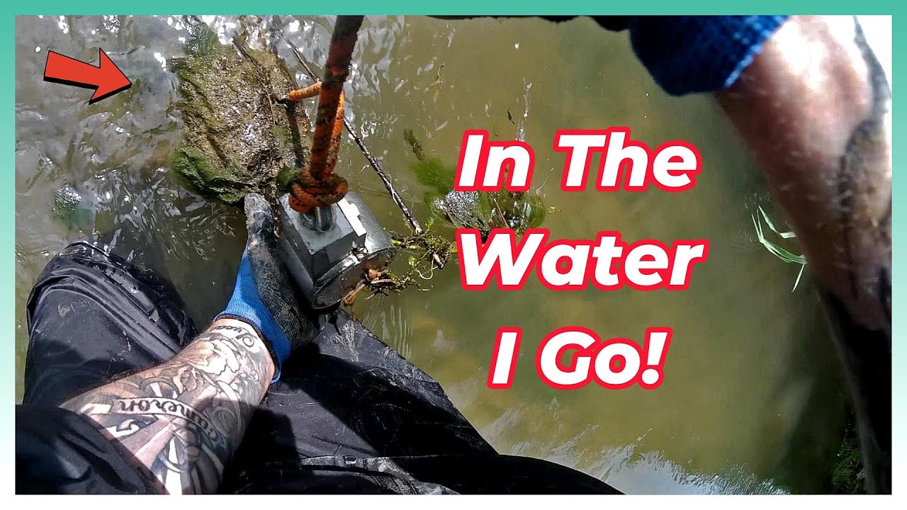 In The Water I Go!  Magnet Fishing [Ep. 6] 