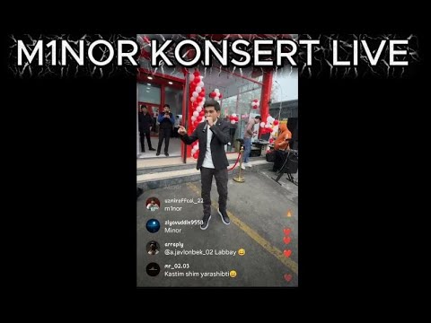 M1NOR KONSERT LIVE SAXNA KO'RISHI KO'RMAGAN UCHUN 18 YANVAR 2026 NEW