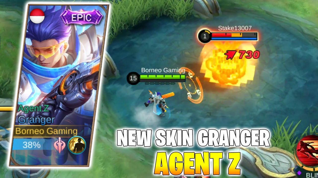 Granger Agent Z Mobile Legends: Bang Bang «] Minecraft Skin