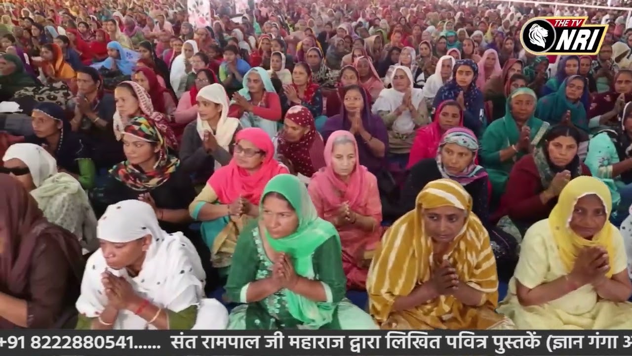 Jagat Guru Tatvdarshi Sant Rampal ji Maharaj Satsang NRI PM 1228||