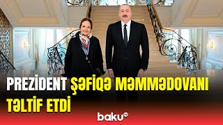 İlham Əliyev Xalq artisti Şəfiqə Məmmədova ilə bağlı sərəncam imzaladı