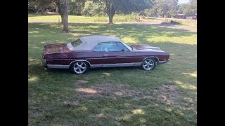 1972 Ford LTD Convertible ALL ORIGINAL - White Int VIN Matching Vehicle