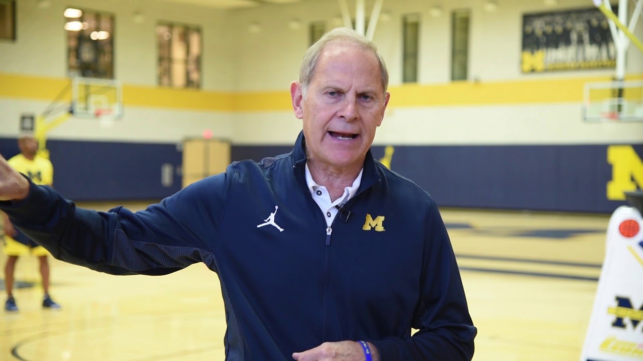 Michigan Basketball Shooting Machine Drills Drive And Kick YouTube