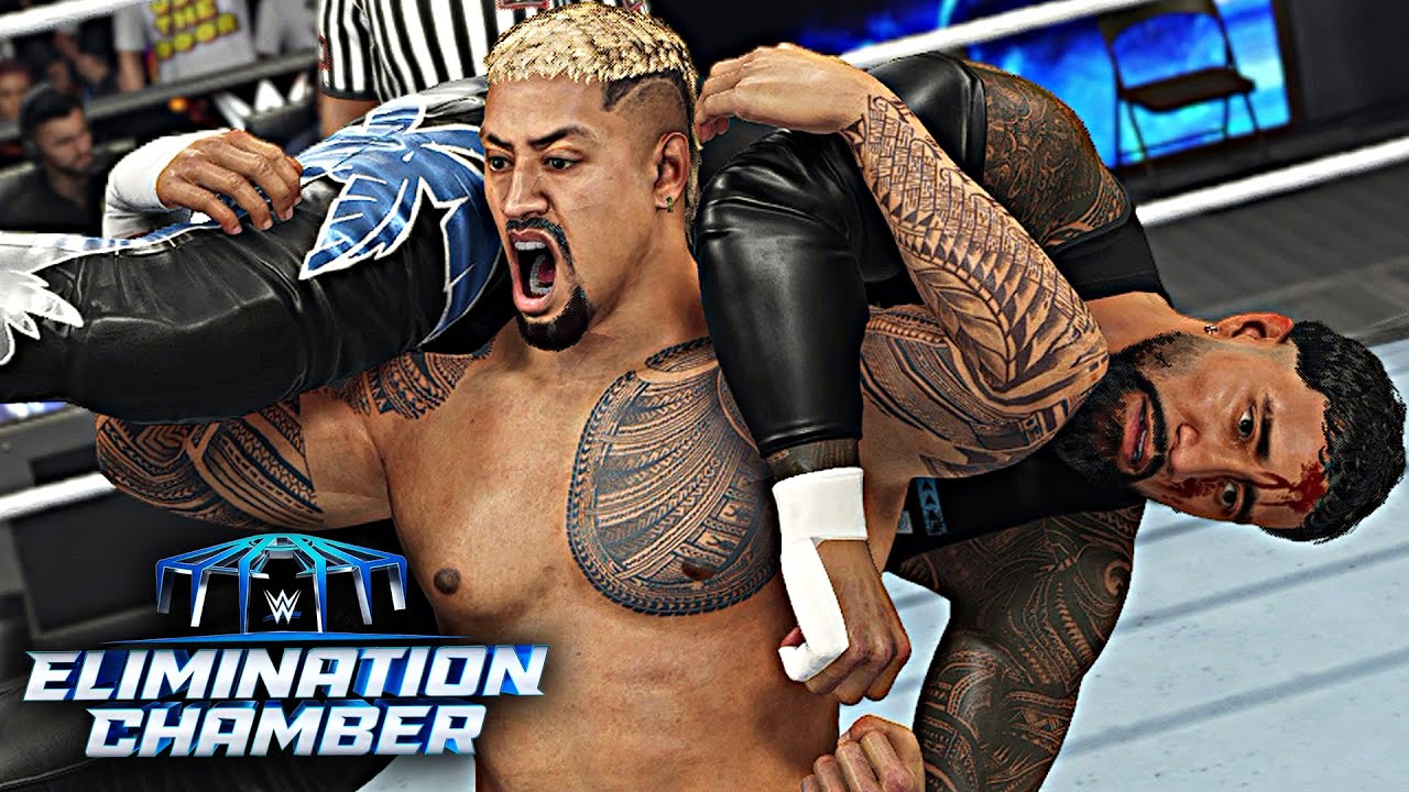 Jey Uso vs. Solo Sikoa 2 out of 3 falls