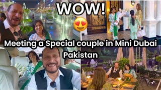 BEAUTIFUL COUPLE KE SAATH MULAQAT🥰| PAKISTAN KA KHOOBSURAT MINI DUBAI 😍| A MUST WATCH 🤩