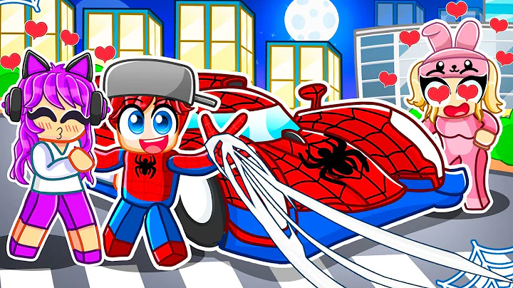 Rizzing Girls With The NEW $50,000,000 SPIDERMAN CAR in Roblox Driving Empire…