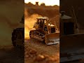 Mini Bulldozer Power! 🚜 Watch it Kick Up Dust on the Construction Site!