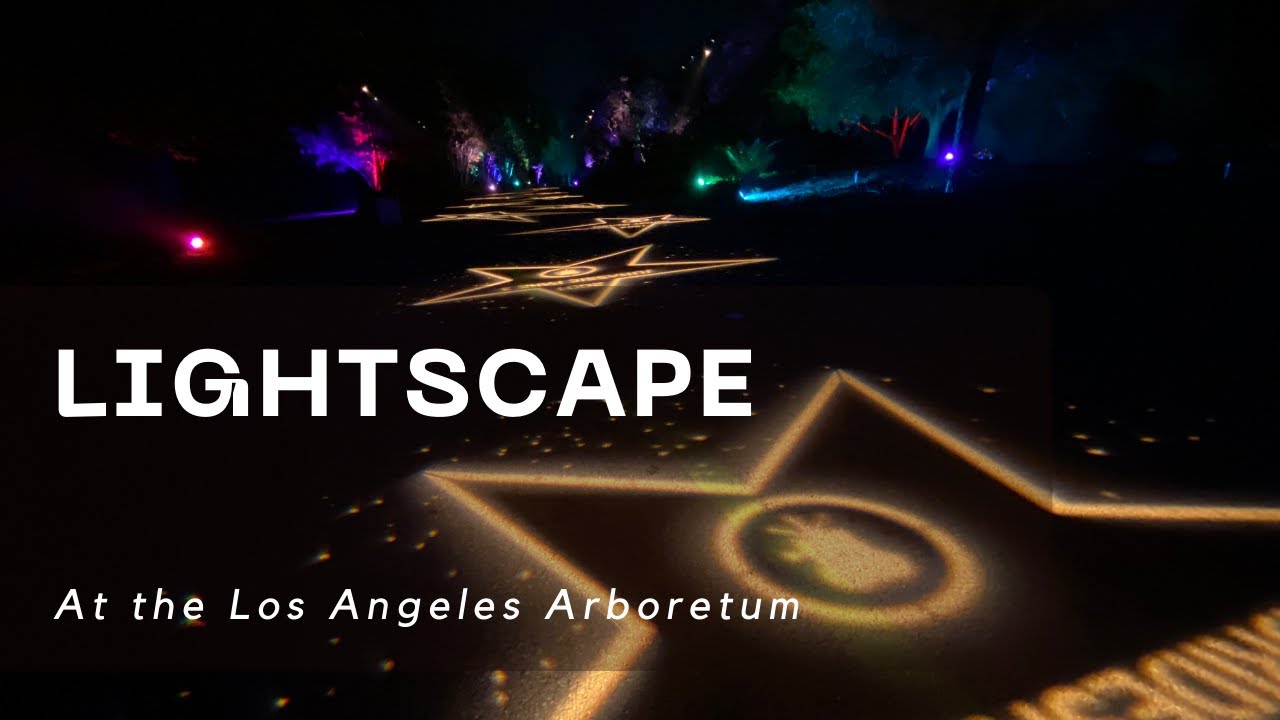 Lightscape at the L.A. Arboretum // Arcadia, CA