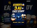 3 AI  For 12th &amp;10th bord Students  Easy Study 📚😱