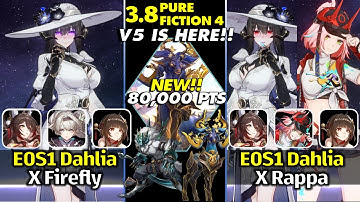 V5 IS HERE! E0S1 The Dahlia x Firefly and Rappa Showcase | NEW Pure Fiction - HSR 3.8 Beta