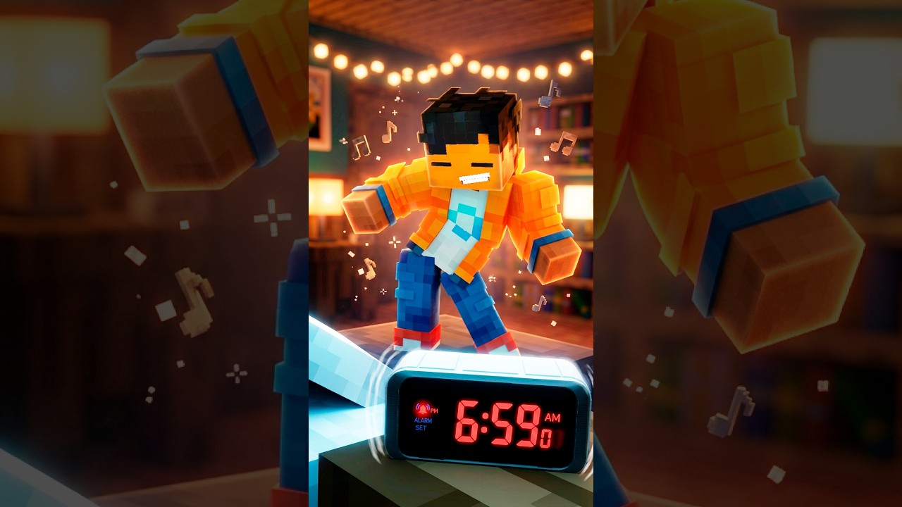 When the alarm hits... ⏰🕺