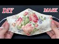 Diy New Design Breathable Face Mask With Filter Pocket Sewing Tutorial | วิธีทำหน้ากากอนามัยแบบผ้า |