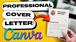 Canva Tutorial: Create a Professional COVER LETTER in Minutes! (Free Templates) screenshot 2