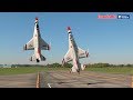 AMAZING U.S. F-16 FORMATION PAIR/DUO with OVT VECTORED THRUST Demo