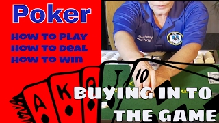 Professional Poker Training for Beginners [Step 18 of 34] - How to Deal with Player Buy-Ins