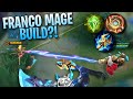 FRANCO WITH HIS MAGICAL HOOKS 🔥 FRANCO MAGE BUILD 😎 | WOLF XOTIC | MLBB