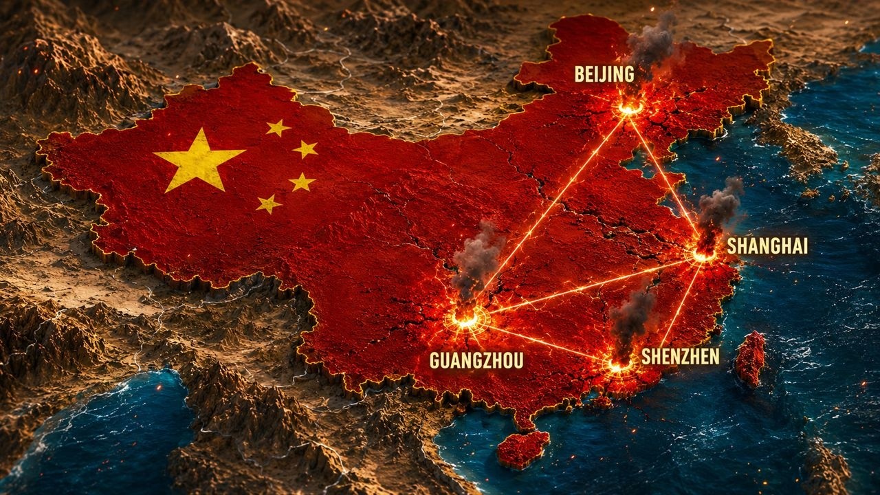 A Competição Secreta Entre as Cidades da China