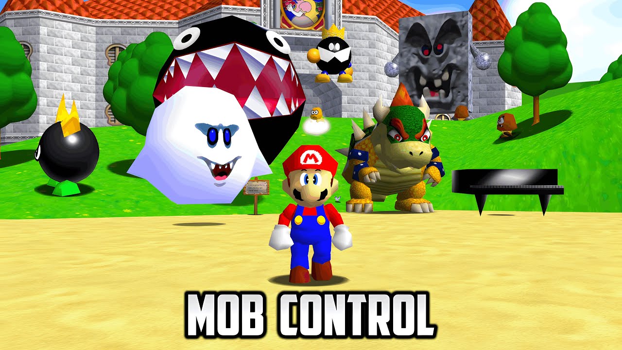 ⭐ Super Mario 64 PC Port - Mob Control v1.0 - YouTube