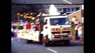 8mm WINDOW INTO THE PAST. IVYBRIDGE CARNIVAL. 1960s . Thanks to Anne Chamings of Plympton