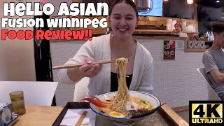 WINNIPEG LOCAL FOOD!! AUTHENTIC HONG KONG FOOD IN WINNIPEG MANITOBA 🍜!! [4K]