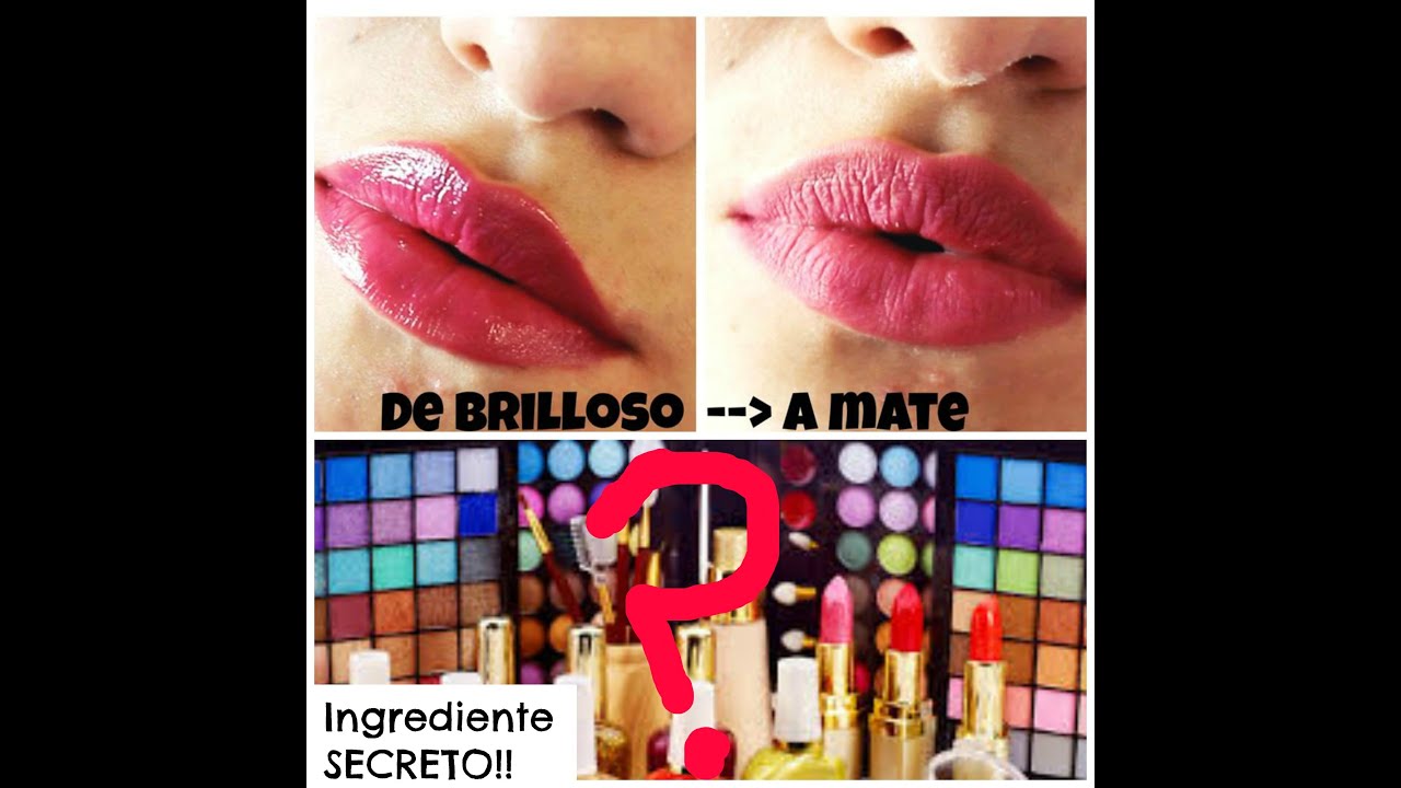 Como hacer tu labial mate de 3 maneras!!!! INGREDIENTE SECRETO/ De